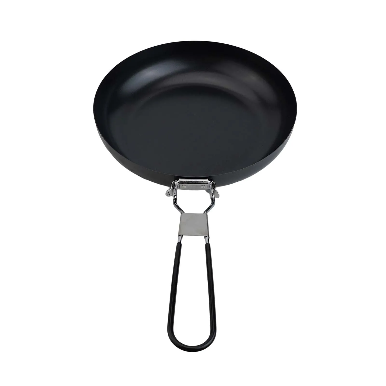 

Long Lasting Brand New High Quality Frying Pan Portable Strong Travel Camping Foldable Handle Lightweight Non-stick