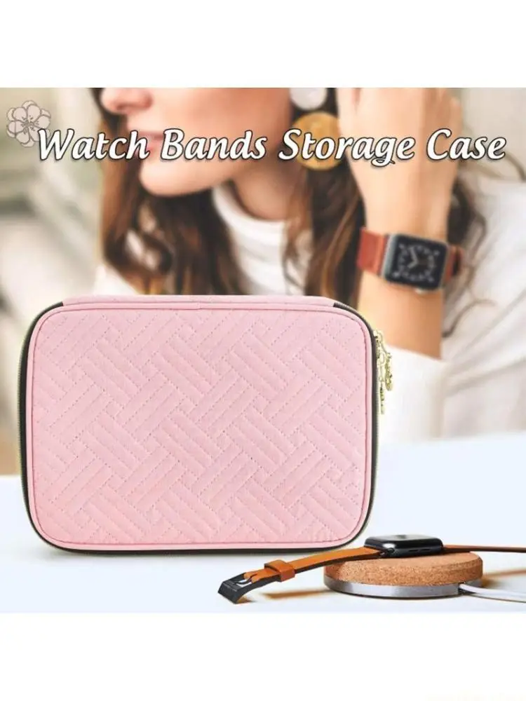 F62C Portable Watch Band for Case for Smartwatch Bracelet Strap Carrying for Case Storage Bag Holder Bags