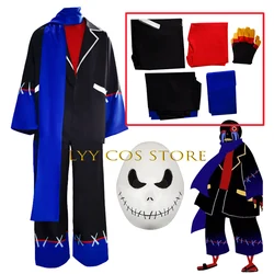 Game Error Sans Cosplay Uniform Anime Costume Jackets Pants Shirt Scarf Suit Halloween Party Carnival Mask Outfits for Men