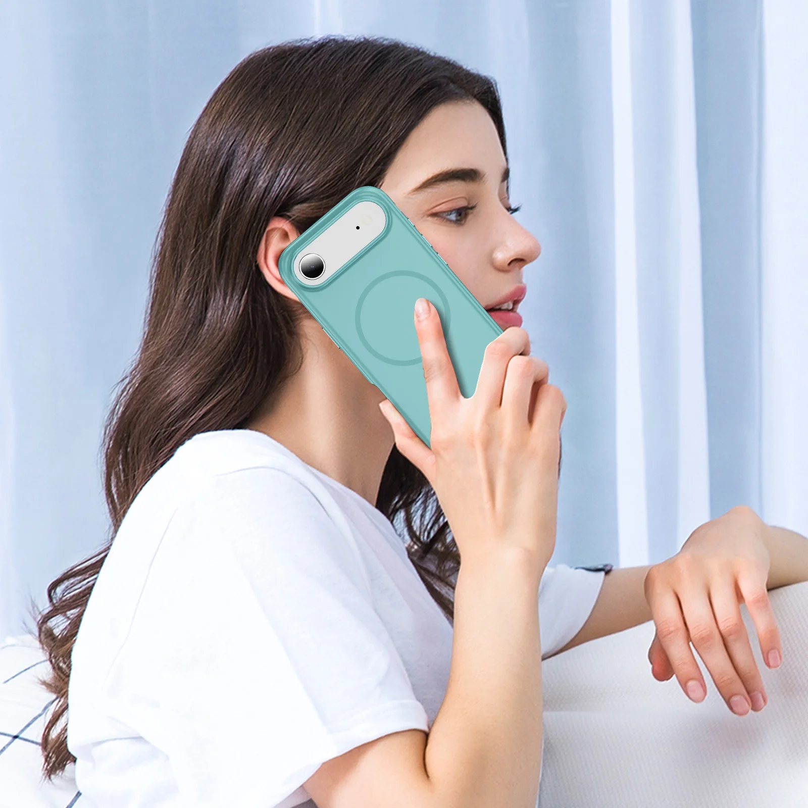 Casing Pelindung Nyaman untuk Iphone 17 Air 16 15 Pro Max 14 Plus 12 13 Pro Iphone17 Iphone16 Penutup Ponsel Pengisian Daya Nirkabel