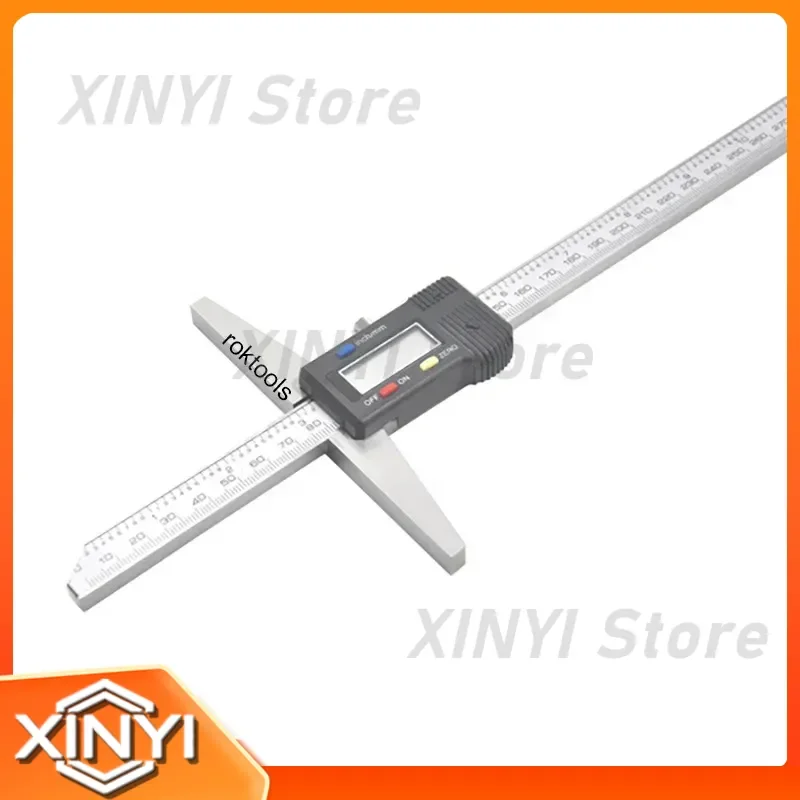 Electronic Digital Depth Caliper 0-500 mm for Industrial Use Durable Cost Effective Limited Time Discount