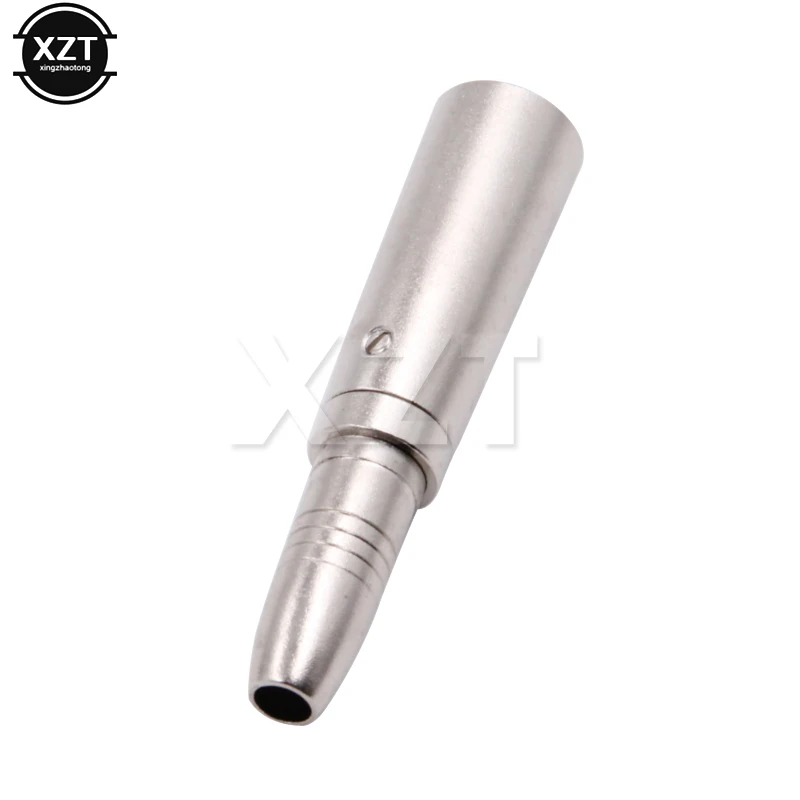 1PCS High Quality MIC 3 Pin XLR Male Plug to 1/4 Inch 6.35mm Mono Female Jack Audio Cable Mic Adapter