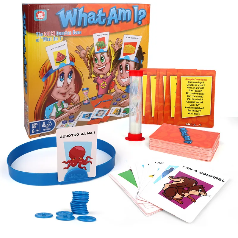 

Who Am I What Am I Doing Party Game New Shrink Wrapped The Island Workshop Card Board games