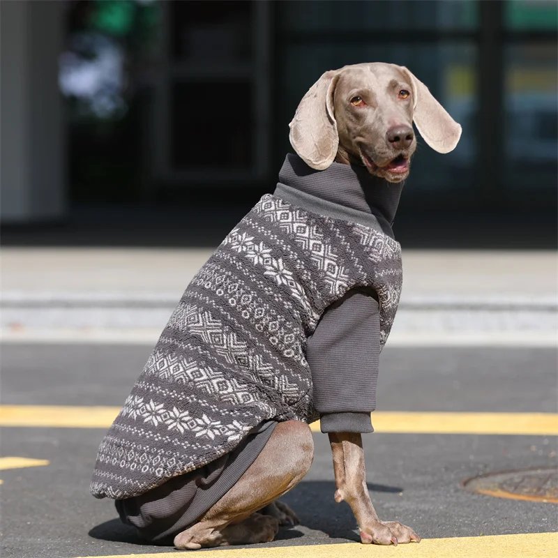 ملابس الكلاب الكبيرة سترة + تي شيرت Dobermann Weimaraner البلجيكي Malinois Border Collie Husky Labrador معطف ملابس الكلاب الكبيرة الكبيرة