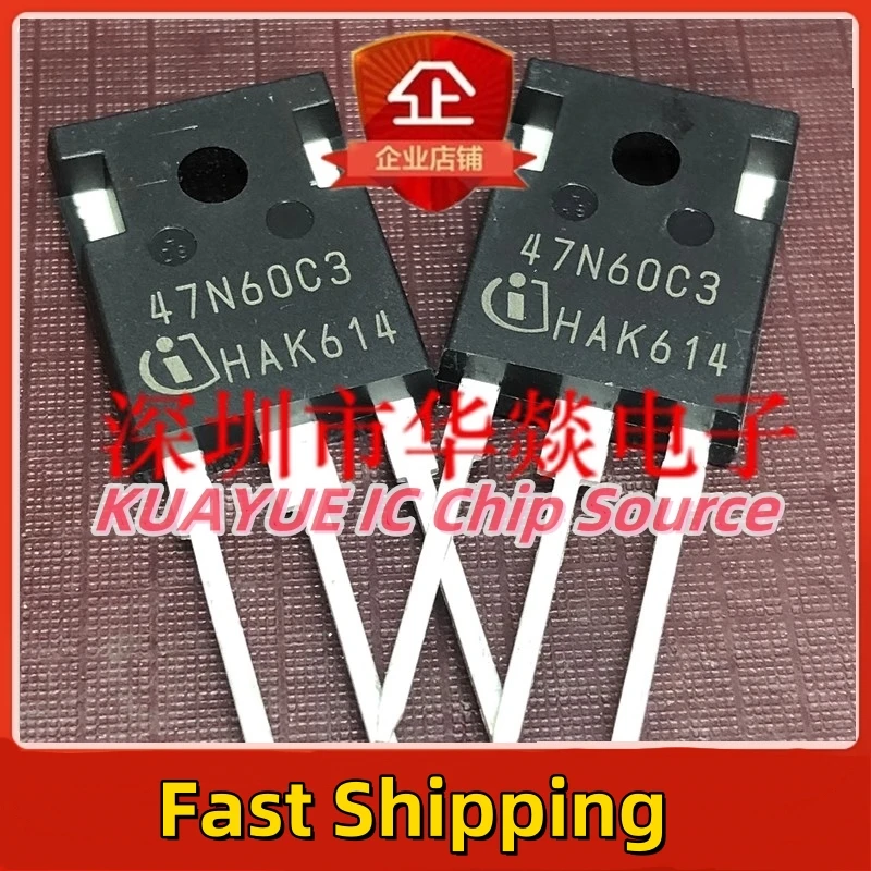 10PCS-30PCS/  47N60C3  SPW47N60C3   TO-247  650V  47A  Fast Shipping Quality Guarantee