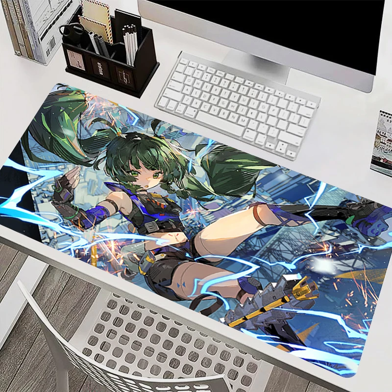 Mouse Pad Gaming Mouse Pad Pc Accessories Z-zenless Zone Zero Qingyi Large Mouse Pad Gamer Extended Mousepad Computer Desk Mat