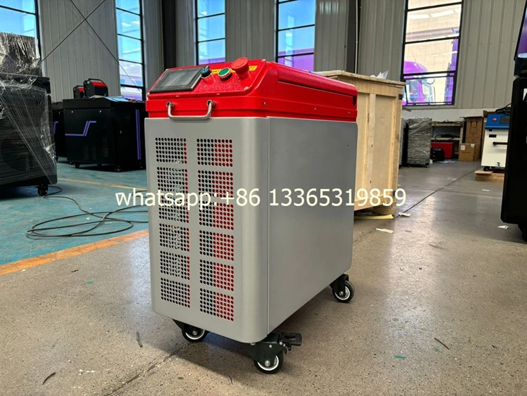 Jpt Mopa Pulse Fiber Handheld Laser Cleaner Machine Removal Laser Cleaning Machine Paint Rust Removal Ship Repairment