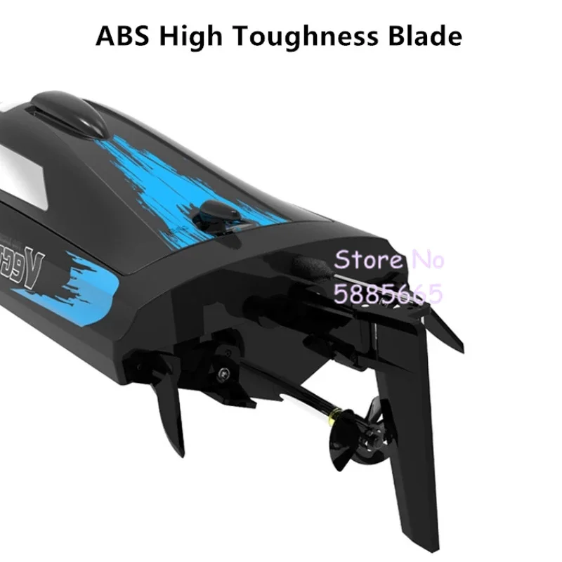 40KM/H High-Speed Racing Anti-Turnover RC Speedboat Model Two-Way Navigate Over Distance Prompt Capsize Reset RC Boat Water Toy