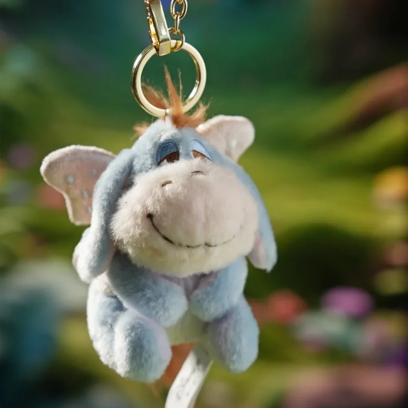 Disney Winnie de Poeh Anime Stripfiguren Pluche Sleutelhanger Leuke Roo En Knorretje Poppen Knuffels voor Kinderen Verjaardagscadeautjes