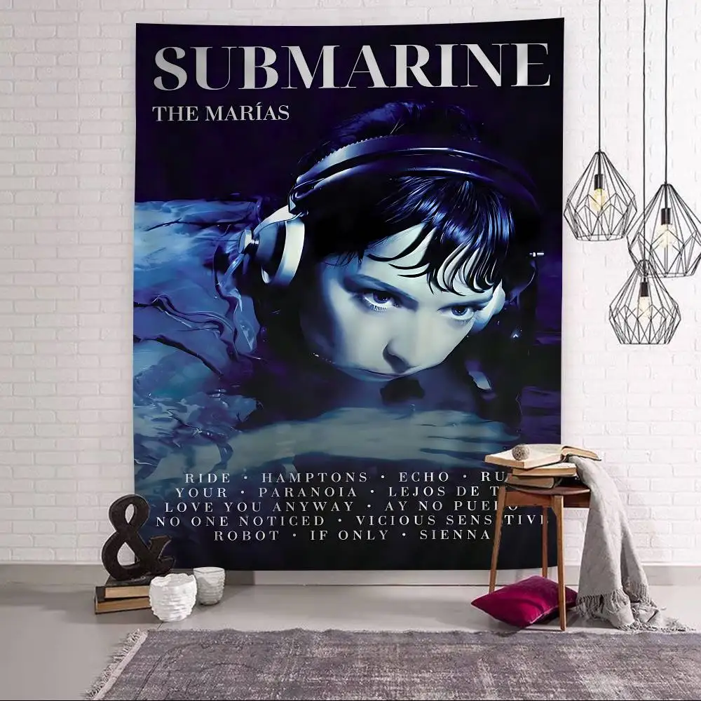 Indie Pop Band The Marias DIY Wall Tapestry for Living Room Home Dorm Decor Wall Art Decor