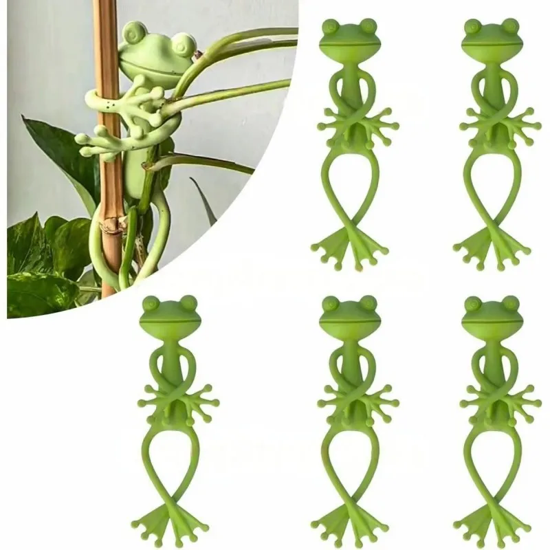 Frog Plant Stand - Provides Lovely Firm Support For Small Potted Plants And Succulents Green Frog Shape Planter Stand