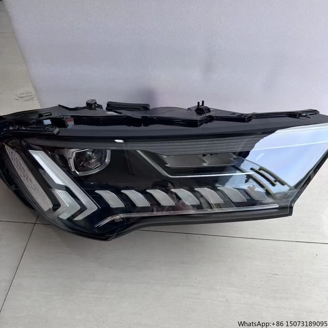 

Фары для Audi Q7 2021-2023, светодиодные автомобильные фонари, аксессуары, номера деталей 4M0941039C, 4M0941040C