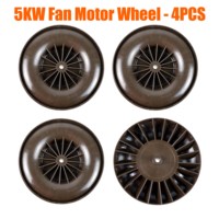 4PCS 12V Car Heater Blower Fan Motor Inner Wind Wheel For Chinese 2KW 5KW Diesel Air Parking Heaters D2 D4