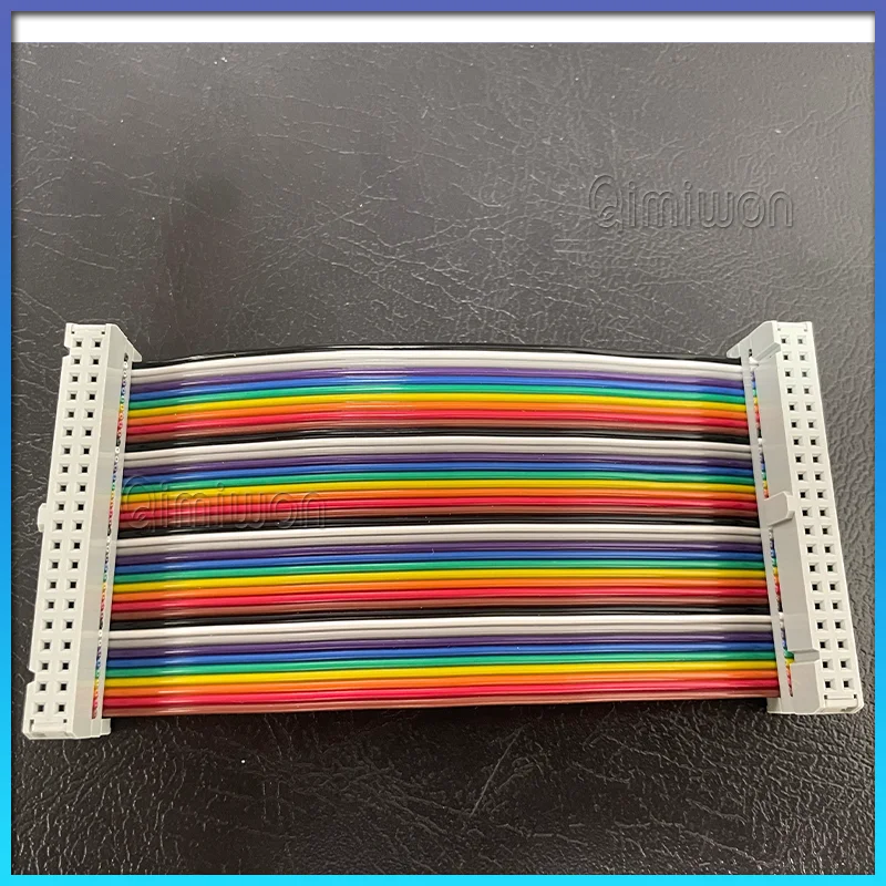 FC to DC3 2.54MM Pitch IDC Color Flat LED Screen Connection JTAG Download Line 10P/14P/16P/20/26/30/40/64 Pin GPIO Ribbon Cable