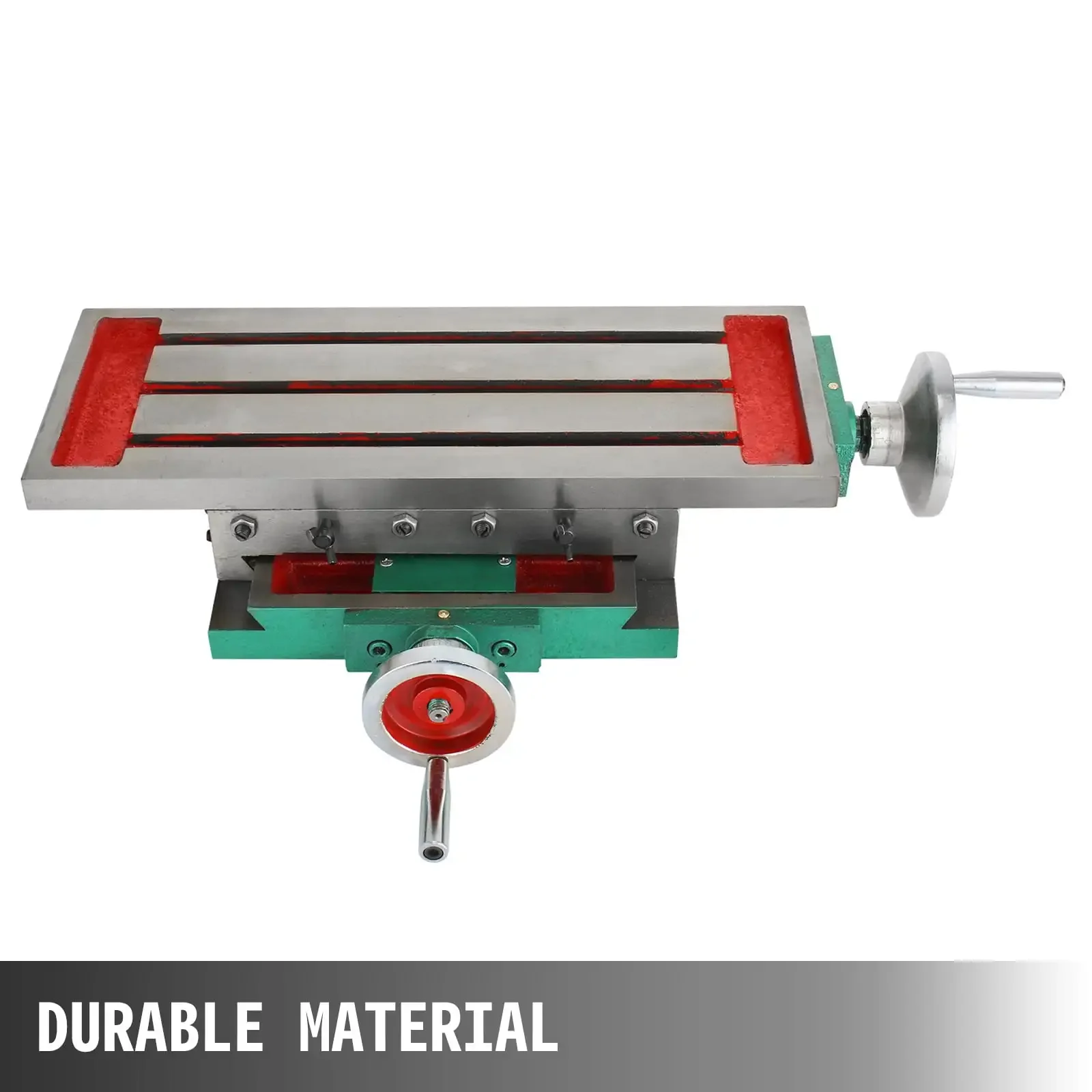 Фрезерный рабочий стол 17,7 х 6,7 дюйма, рабочий стол для комбинированного фрезерного станка, 2 оси, 4 способа перемещения