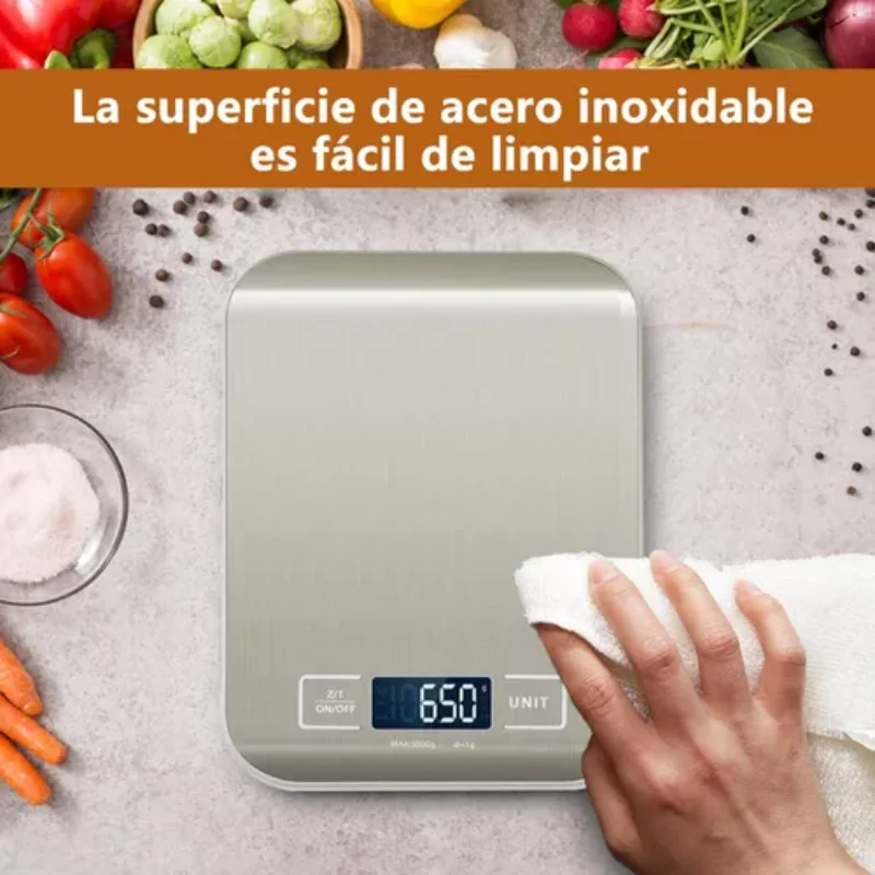 New 10KG digital food scale for  use, tilted  scale for  use
