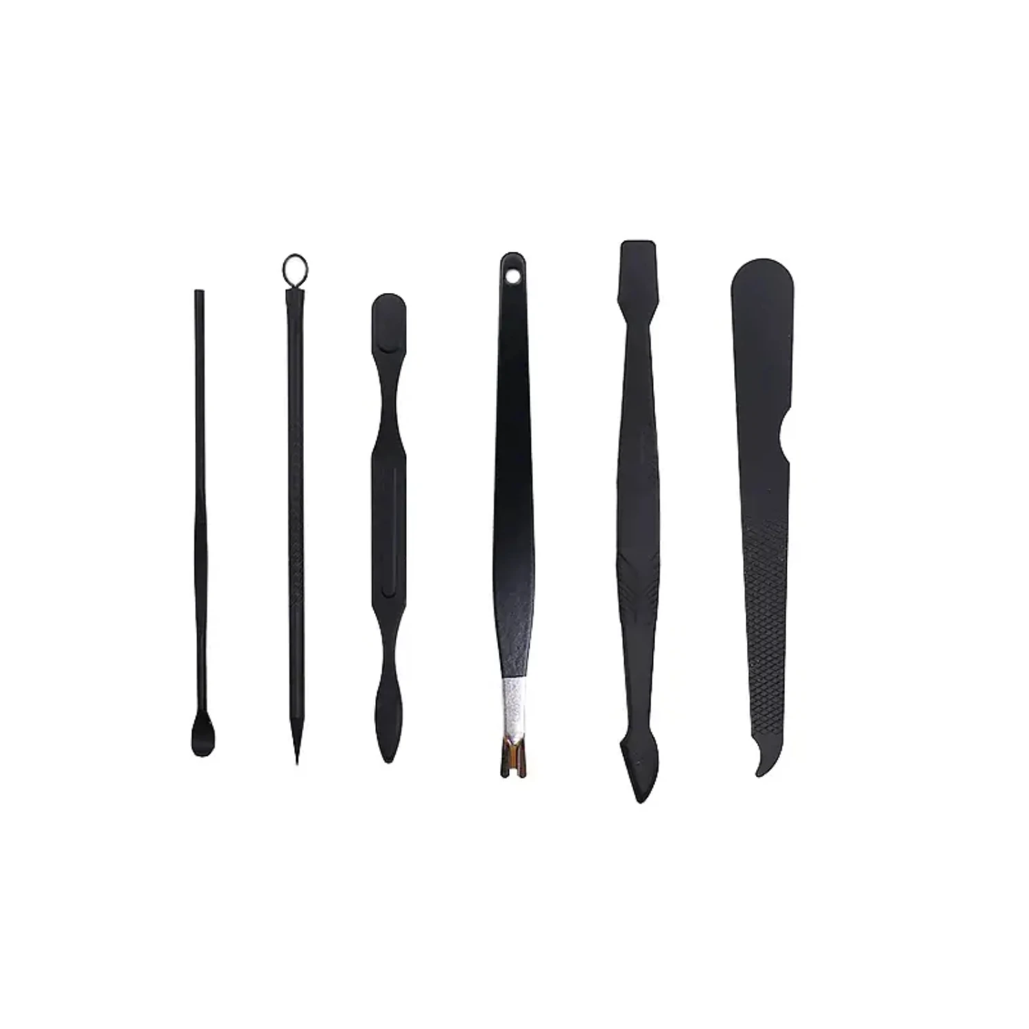 매니큐어 및 페디큐어용 최고 품질의 스테인레스 스틸 10피스 그루밍 세트 이 프리미엄 콜레로 손과 발을 보호하세요