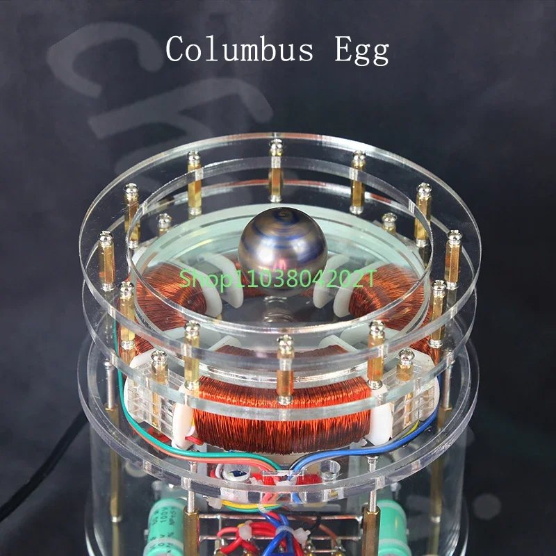 

Columbus Egg Small Tesla Coil Rotating Magnetic Field Teaching Display Science Education Technology Decoration Creative Product