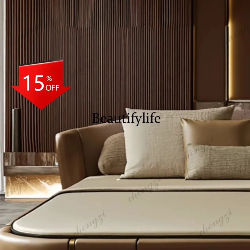 G153 150x200cm Sleeping Queen Size Bed Double 180x200cm Storage Luxury Bed Fancy Frame Nordic Minimalist Home Bedroom Furniture