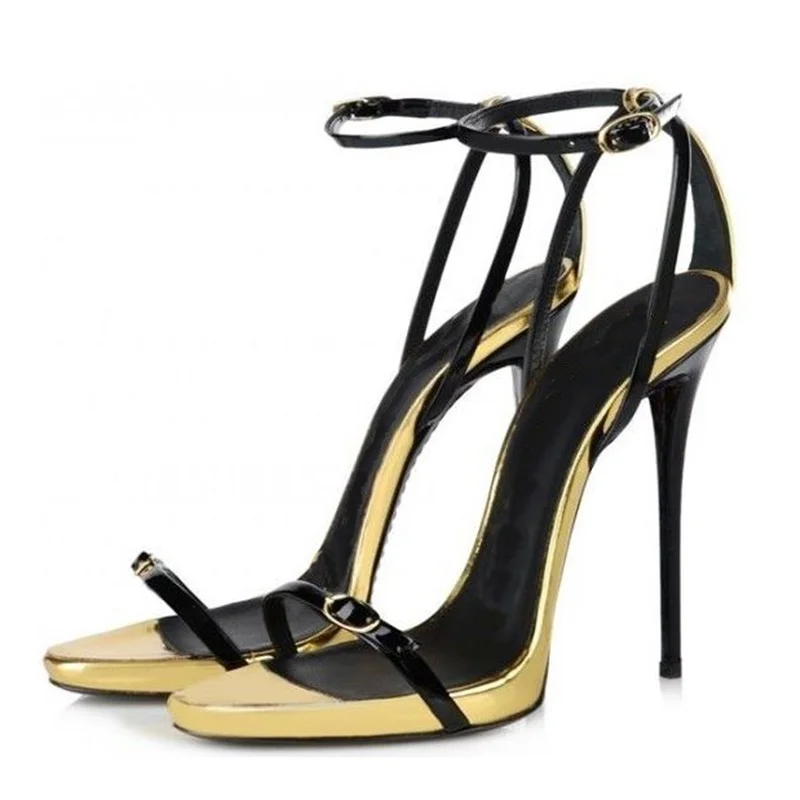 

Thin Strap Black High Heels Sandals Women Buckle Strap Brand Elegant Sandals Mixed Colors Ankle Wrap Heels Casual Summer Sandals