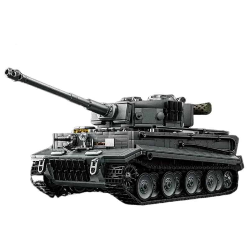 

WWII German Tiger Heavy Tank Building Blocks Model Educational Toy Exquisite Desktop Ornament Gift For Boys