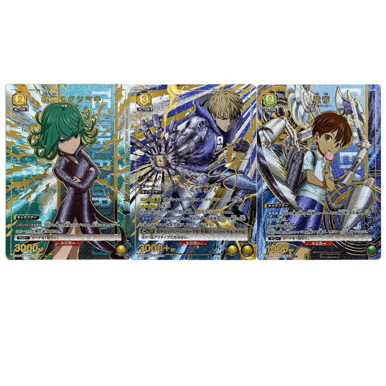 

Коллекционная карточка ACG UA ONE PUNCH MAN: DIY-набор для горячего тиснения, полуглянцевая, с изображением Татсумаки из Jigoku No Fubuki, аниме-игра, игрушка, подарок