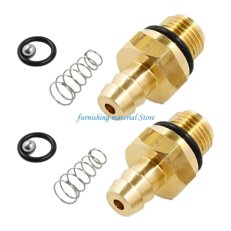 

Y5GD 190593GS Мойка высокого давления, комплект инжекторов для химического мыла, сменные латунные зазубрины, обратные клапаны, с