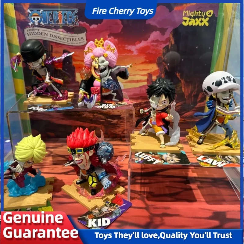 

Новая горячая оригинальная цельная слепая коробка The Battle Of Ghost Island Series Половина черепа Аниме Периферийные фигурки Модель Крутой подарок