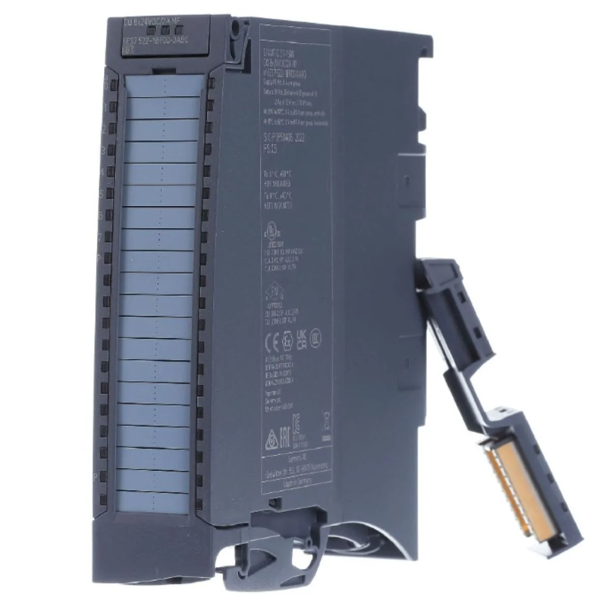 

6ES7522-1BF00-0AB0 6ES75221BF000AB0 Цифровой выход 8x24 В постоянного тока/2 А - модуль цифрового ввода-вывода ПЛК 0 дюймов/8 выхода