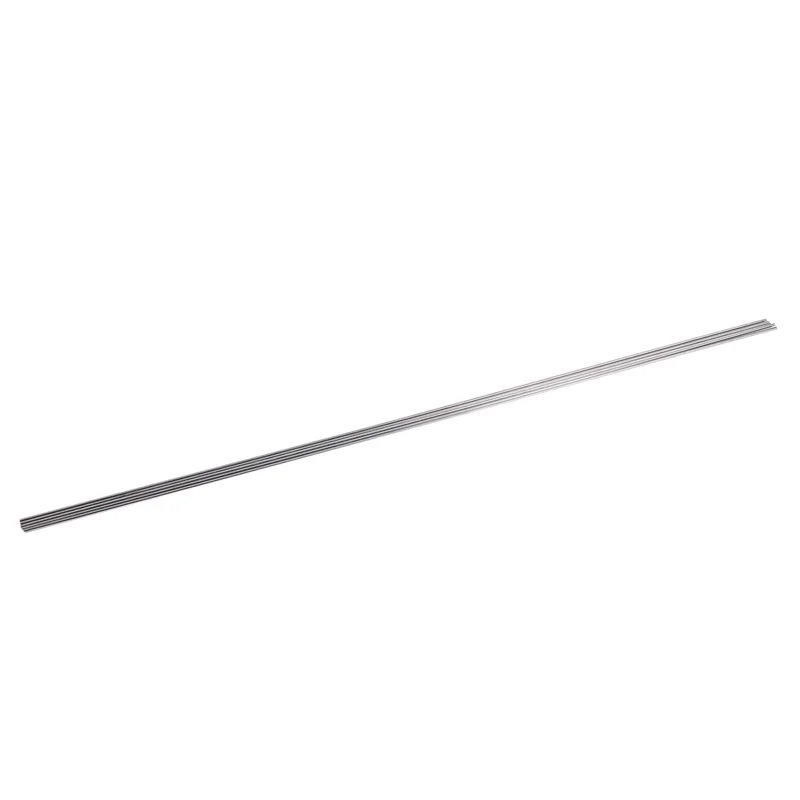 Barra tonda circolare con asse di movimento in acciaio inossidabile da 25 pezzi 500 mm x 2 mm Bar-AT64