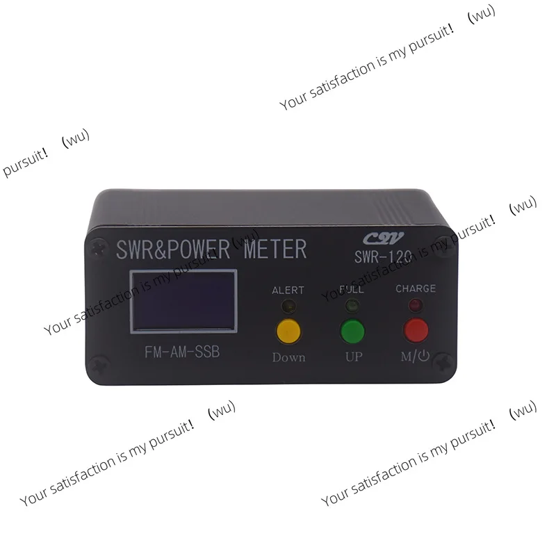 

120 120W Standing Wave Meter Mini Standing Wave Meter Power Meter, Short Wave Power Meter SWR DIY Digital OLED