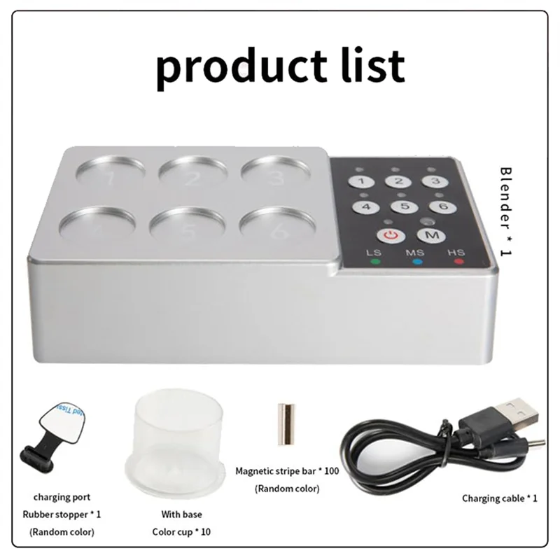 Máquina mezcladora inalámbrica automática, agitador de vórtice de tinta para tatuaje, suministros de herramientas de pigmento para tatuaje antiedimentación, novedad de 2025