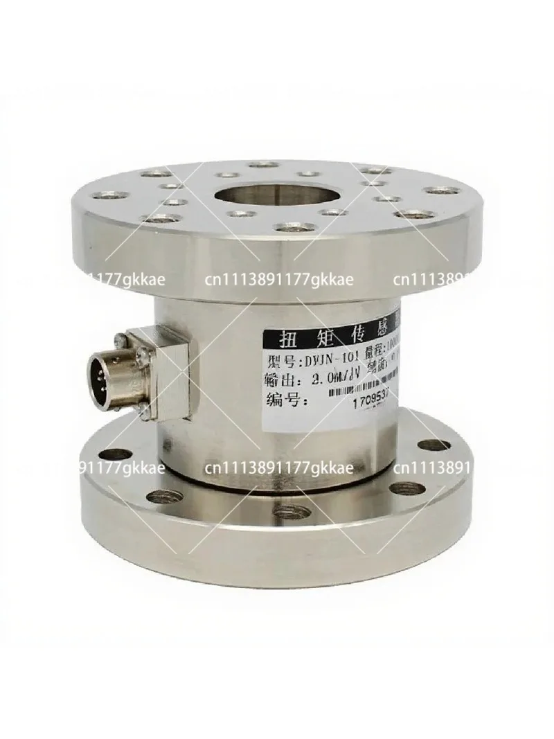 Torque Sensor 20Nm 500Nm 5000Nm Static Rotary Torque Transducer Double Flange Torsional Load Cell