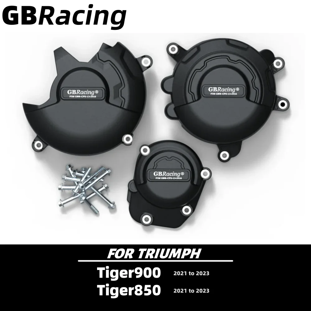 

GBRacing Tiger 850 2021-2023 For TRIUMPH Motorcycle Engine Protective Cover Clutch Pulse Protective Cover Accessories