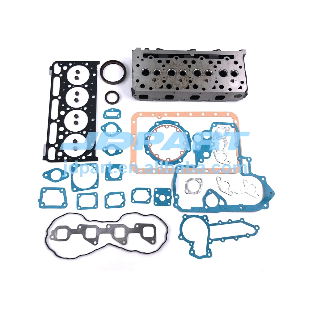 

New Kubota V2203 Engine Cylinder Head & Full Gasket Kit For Bobcat 763C 763F 763G 331 334 337 5600 7753