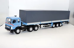 NEW 1:43 Scale MAZ-6422 with semi-trailer MAZ-3753 USSR Long Truck For collection gift