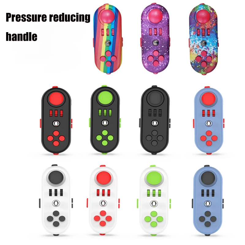 EDC Fidget Antistress Toy for Adults Children Kids Fidget Pad Stress Relief Squeeze Fun Hand Anxiety Sensory Toy Gifts