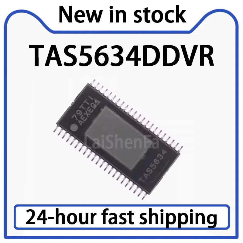 1PCS TAS5634DDVR Silk Screen TAS5634 Patch HSSOP44 Amplifier Chip in Stock
