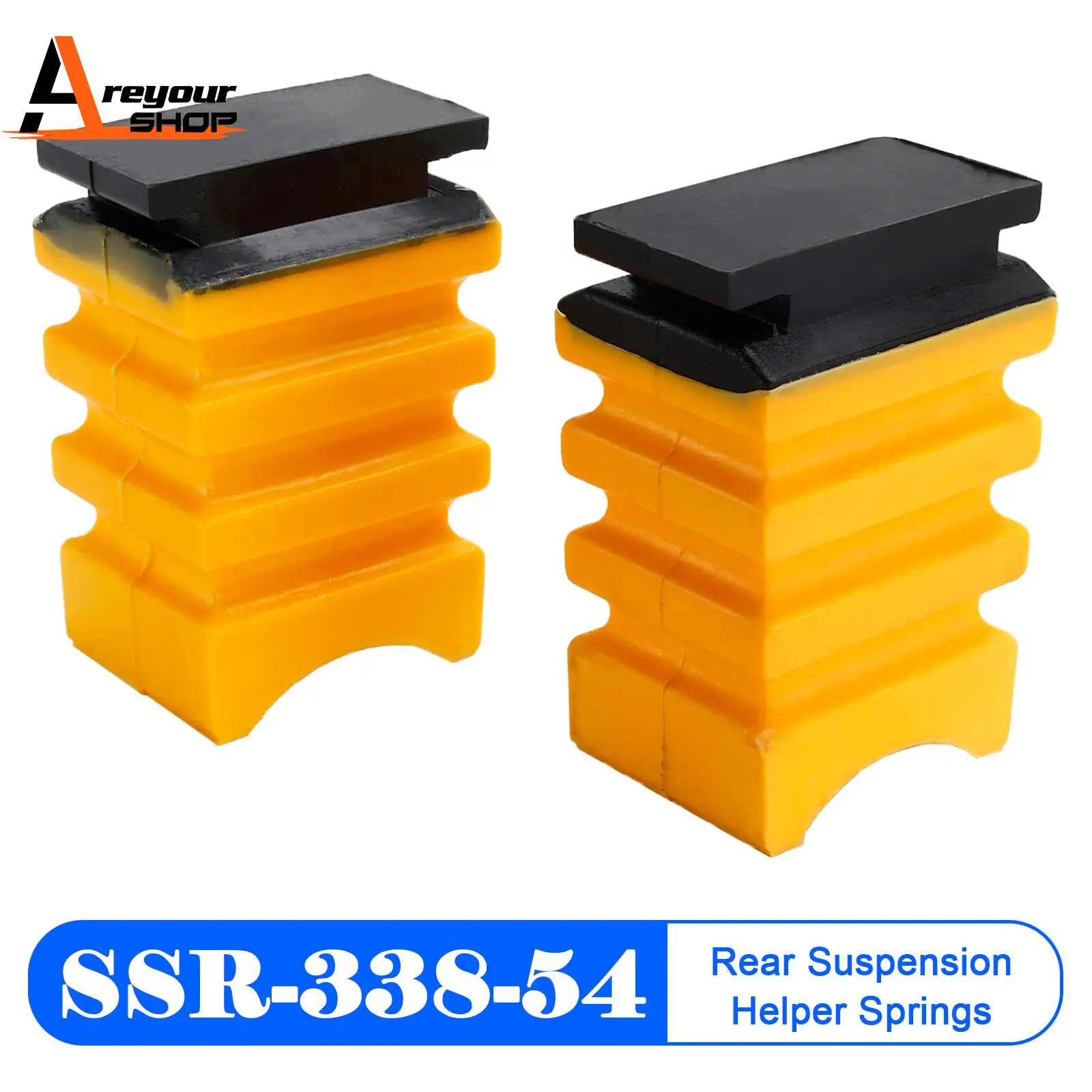 Areyourshop 2 x Rear Suspension Helper Springs for Mercedes Sprinter 2500 3500 4500 2010-2020