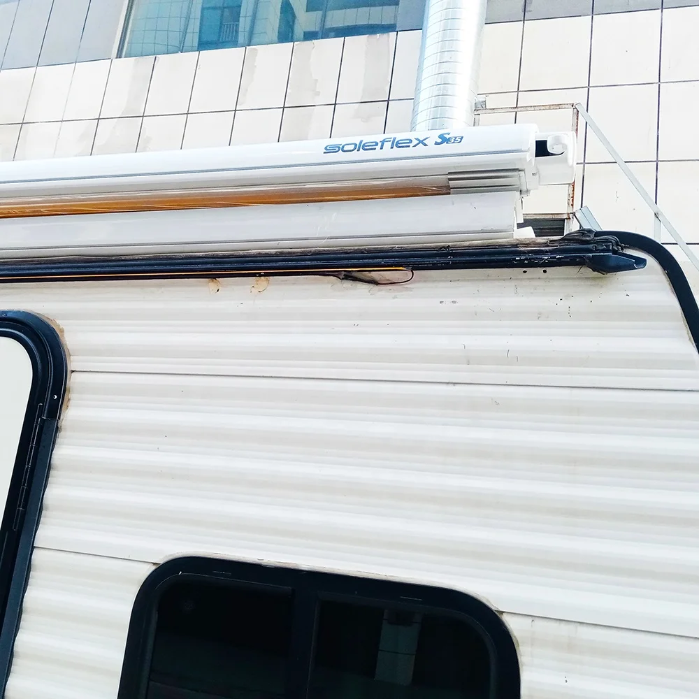 رائجة البيع B1 دليل نشمر ظلة المظلة الأمريكية أستراليا نمط لمقطورة السفر قافلة في الهواء الطلق ومنزل متنقل RVs