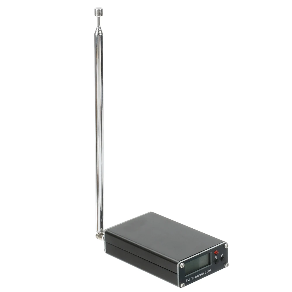 2000 Meter FM-Sender 0,5W Digitalanzeige FM-Sender Stereo 76-108MHz Typ-C Kirchen-Autoradio-Sender Campus-Station – Detail 9