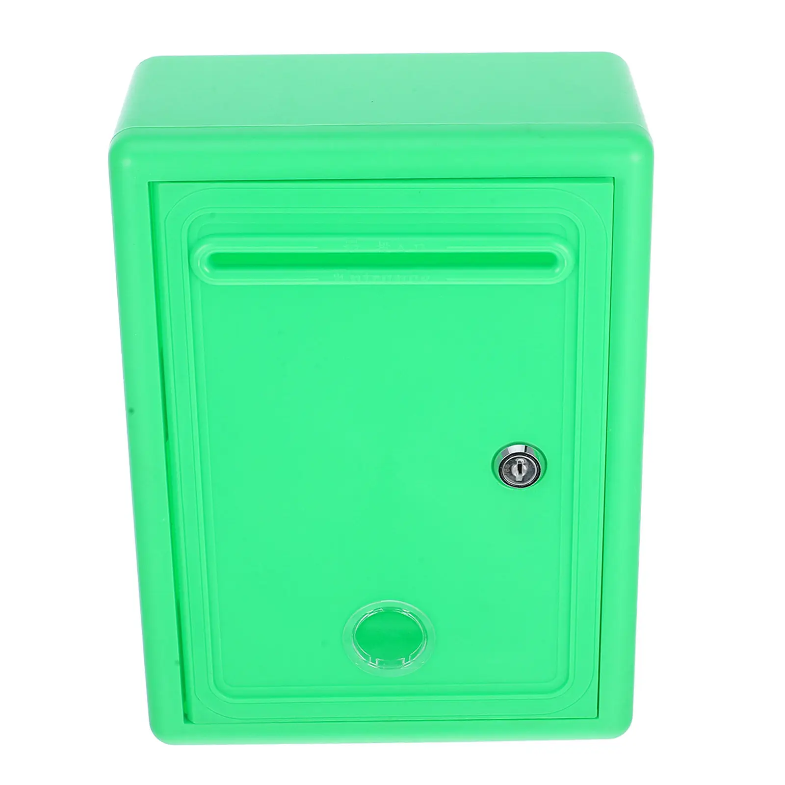 Secure Suggestion Slot Wall Mounted Donation Collection Box Metal Lockable Document Storage Office Feedback