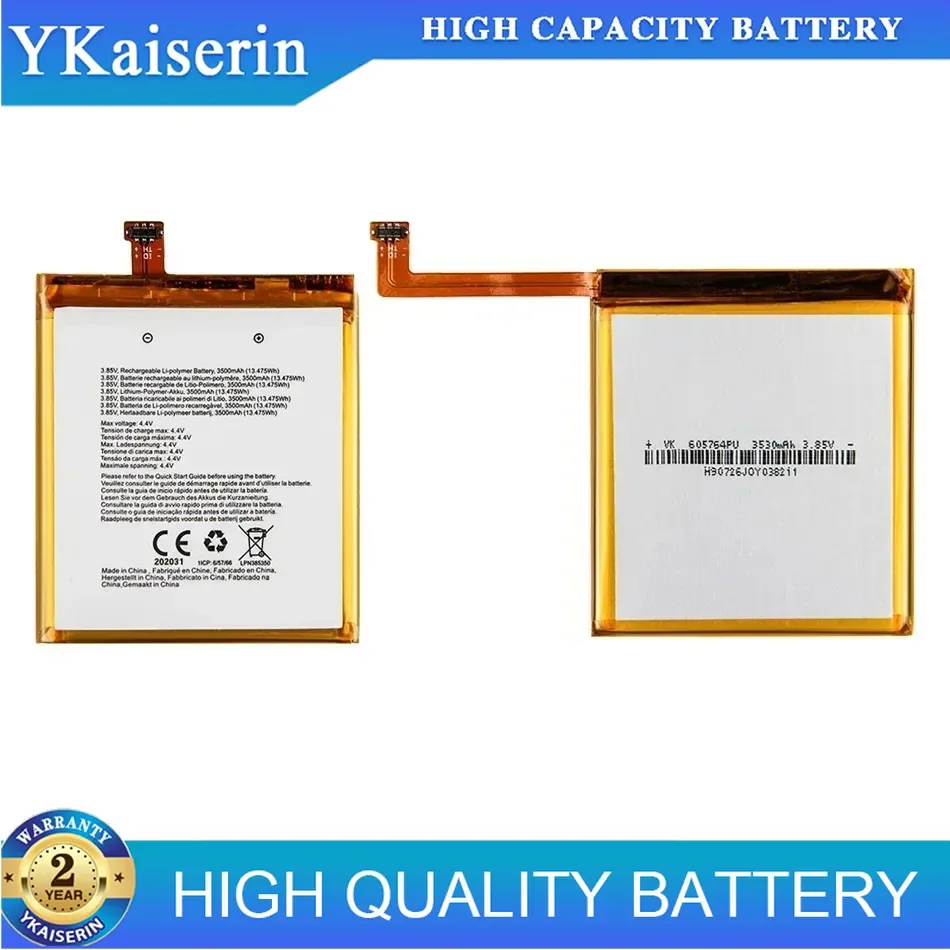 Battery X3 X 3 LPN385350 3500mAh for Crosscall CORE-X3 ACTION-X3 Bateira