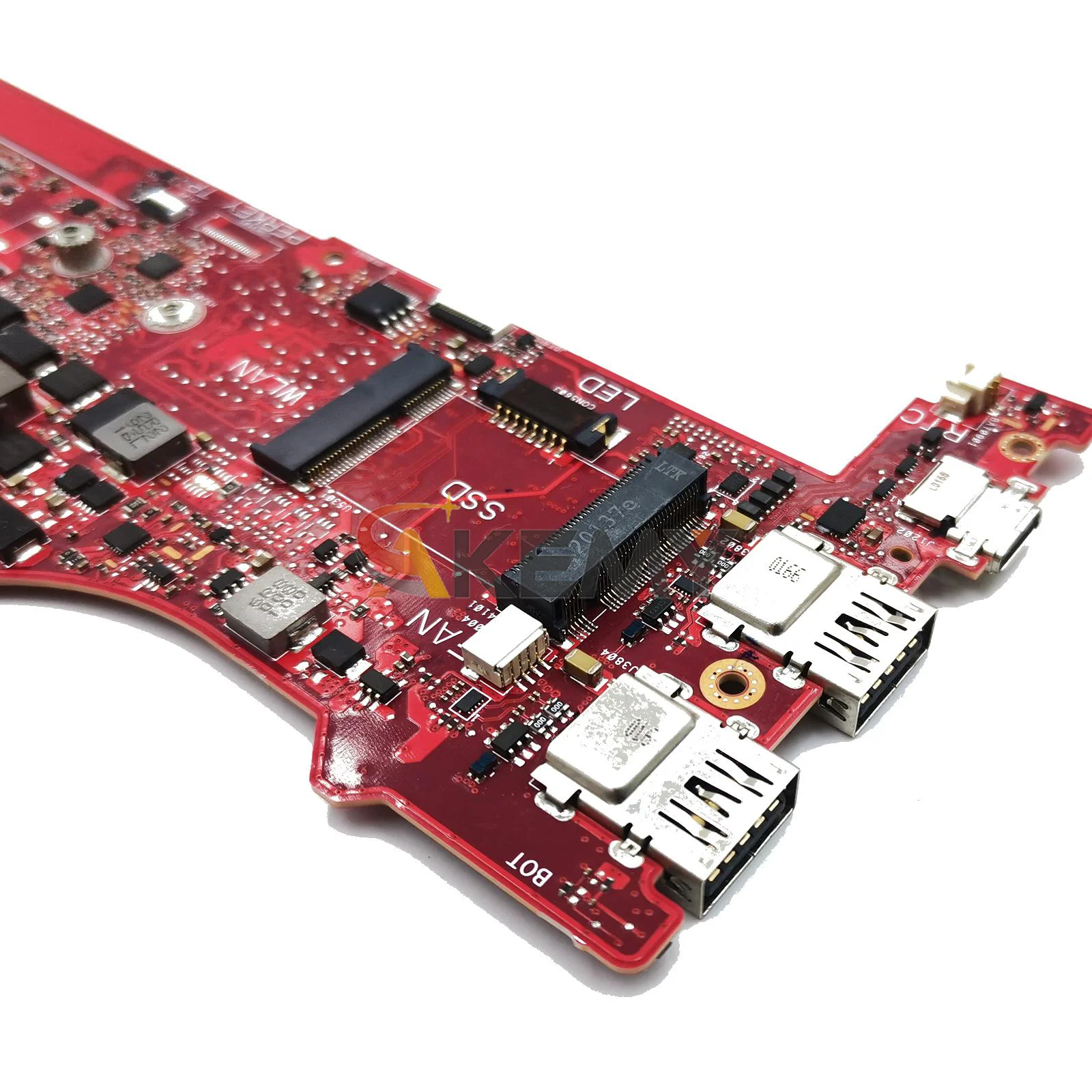 GA401IH اللوحة الأم للكمبيوتر المحمول ASUS ROG Zephyrus G14 GA401II GA401IH GA401I اللوحة الرئيسية للكمبيوتر المحمول مع وحدة المعالجة المركزية R5 R7 R9 115% اختبارات موافق