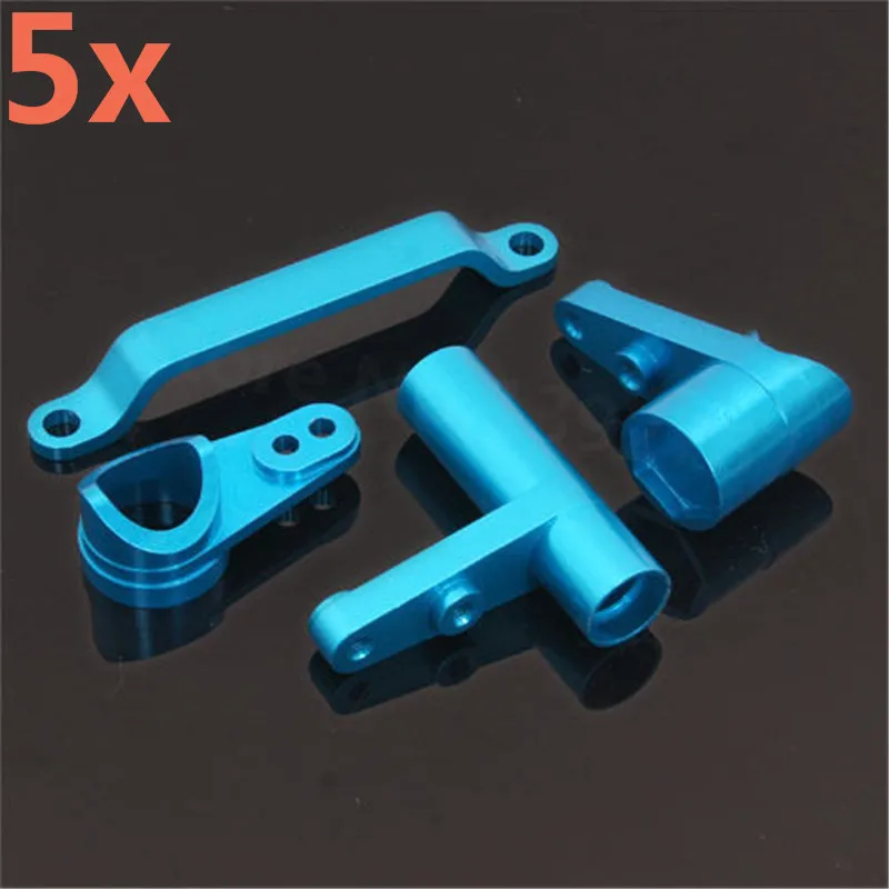 

5Sets/Lot HSP 860020 Upgrade Parts Alloy Steering /Saver Complete For RC 1/8 Off Road Monster Truck Nitro Power 94762