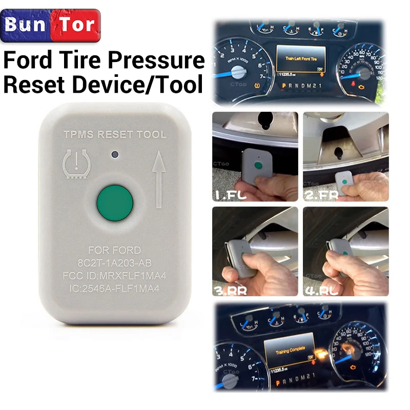 TPMS 19 Tire Pressure Reset Sensor Programming Training Tool For Ford  Lincoln Mercury Tire Pressure Mointor System Reset Device