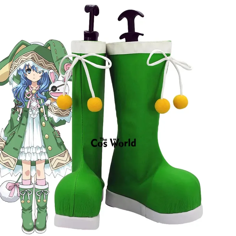 

DATE A LIVE Himekawa Yoshino Настроить аниме косплей туфли на плоской подошве сапоги