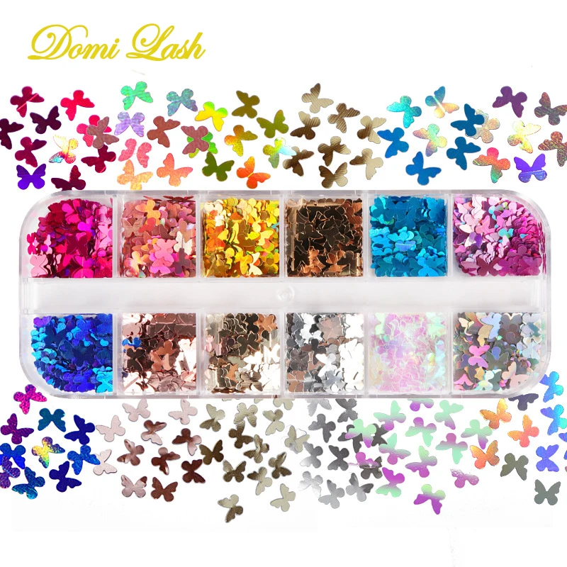 False Eyelash Extension Glitter Accessories Nail Art  Accessories High Quality Professional Beauty Health Korean Women Makeup