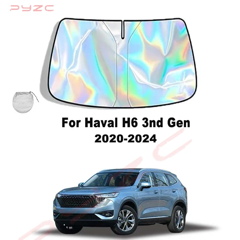 

For Haval H6 3nd Gen 2020-2024 Car Windshield Sunshade Cover Front Window Sun Shade Visor Auto Interior