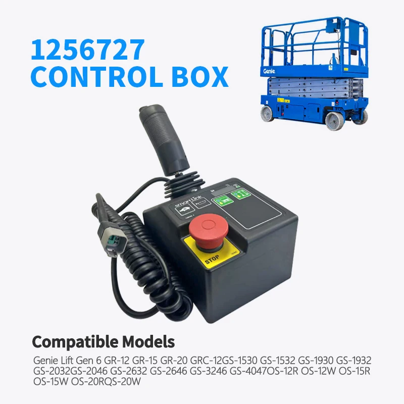 Gen 6 Control Box 1256727 Control Box Part, Compatible with Genie Scissor Lift GS-1932 GS-2032 GS-2046 GS-2632 GS-2646 GS-3246